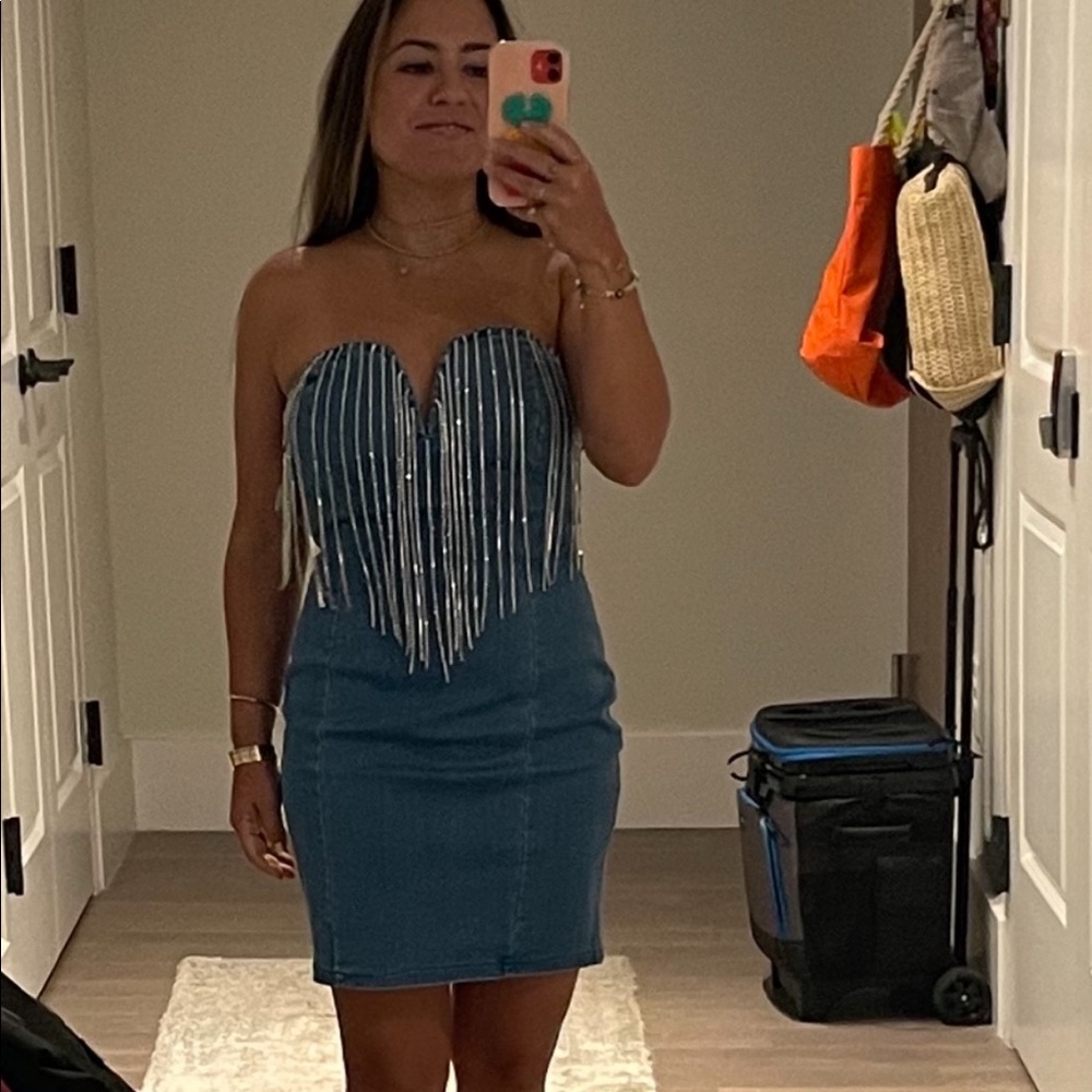 Britney x Justin Denim Moment Dress